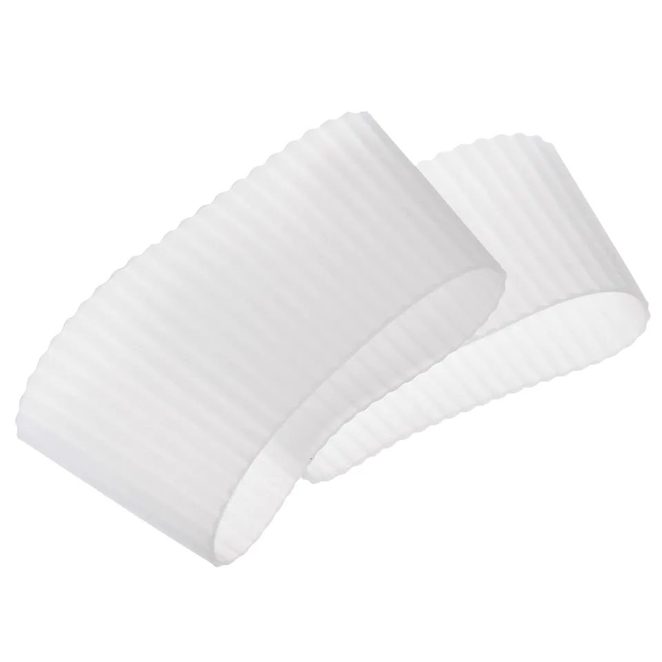 sourcingmap Housse Tasse Silicone Translucide Lot 2 Antichoc