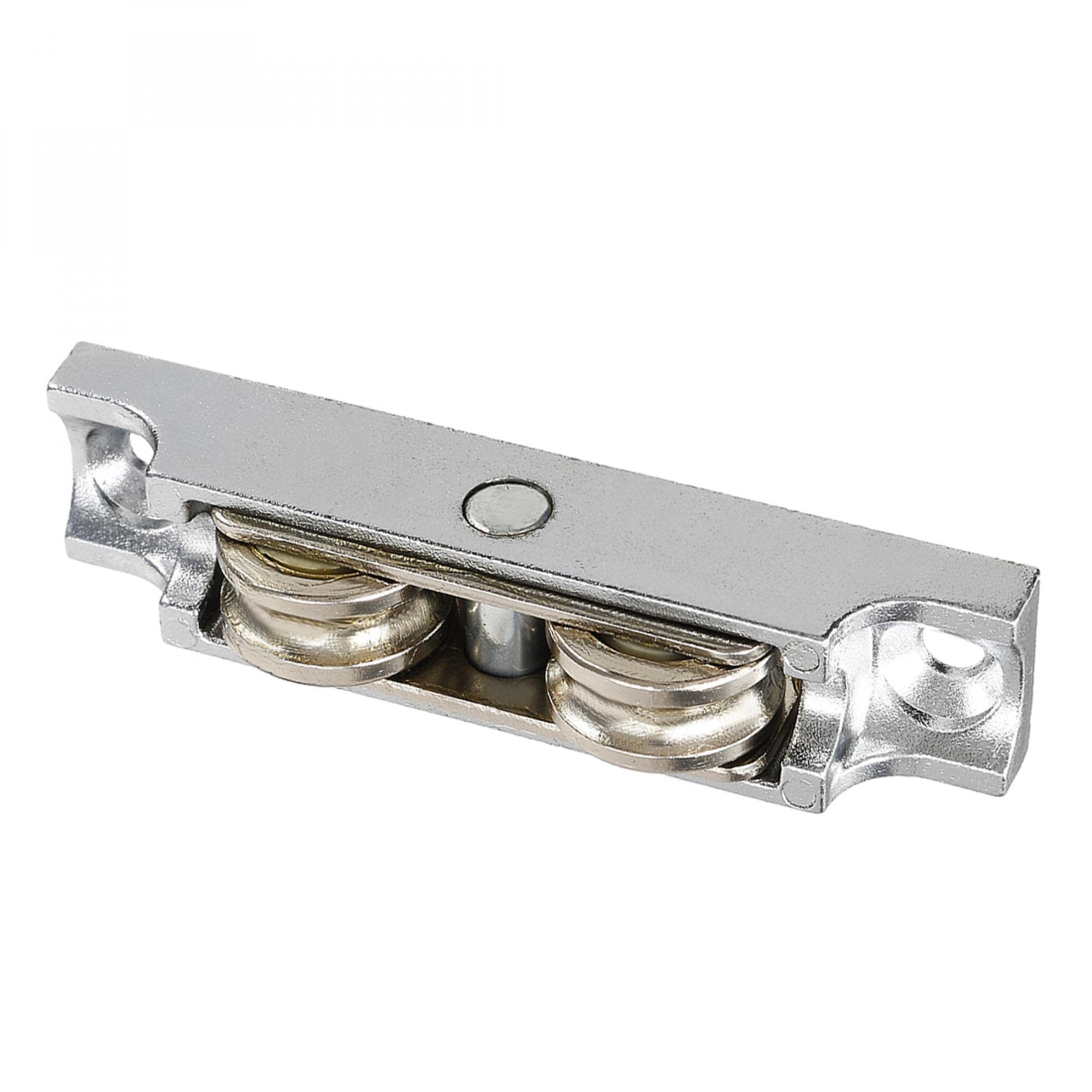 Sourcingmap Roulette Porte Coulissante 16mm Double Roue Acier