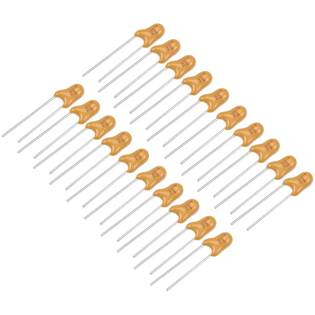 Sourcing Map 20 Condensateurs Tantale 1µF 35V