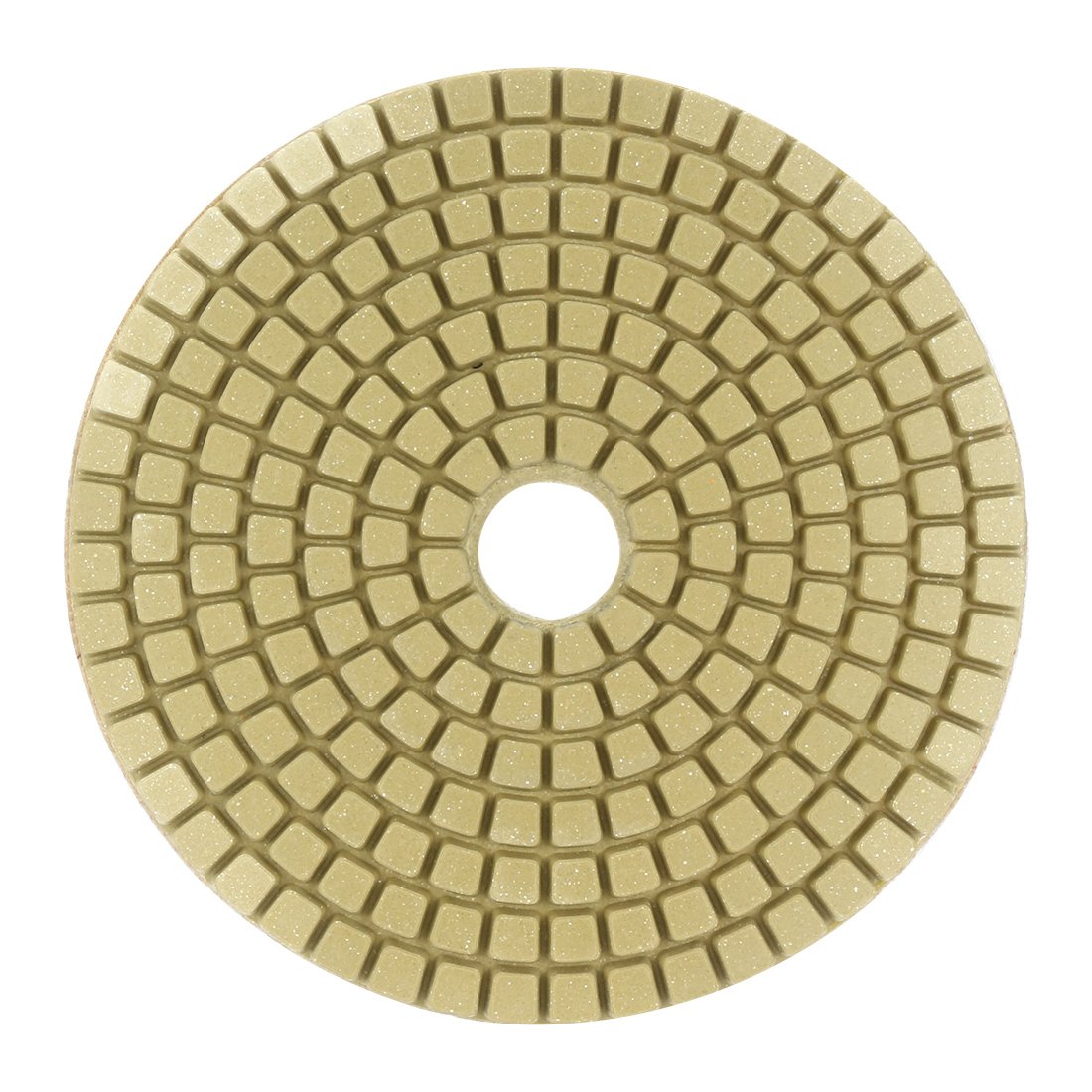 Sourcing Map Industrial Tampon Polissage Diamant Grain 1500 4" 10pcs