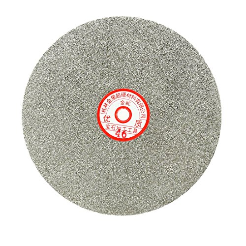 Sourcing Map Industrial disque diamant plat 200 mm grain 46