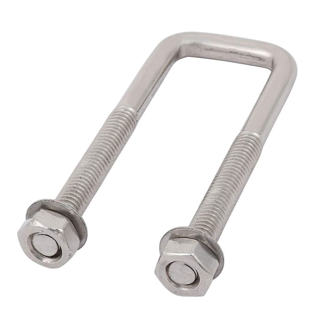 SOURCINGMAP boulon en U carré inox M6 20 mm écrous