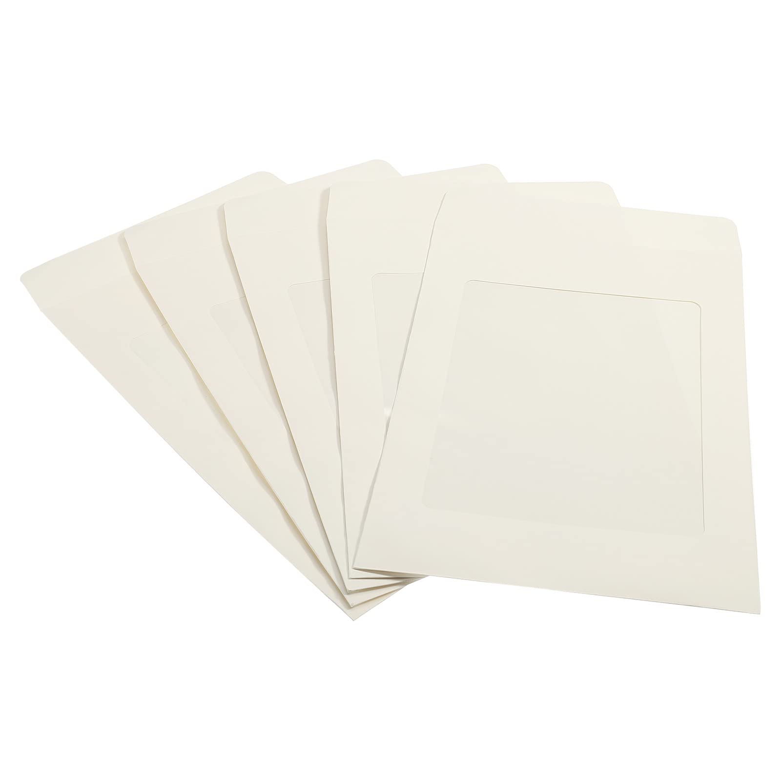 sourcingmap A4 enveloppe à fenêtre blanche lot 10 simple face