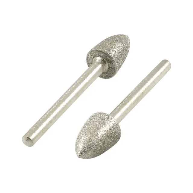 sourcingmap Meule diamant conique 8 mm lot de 2