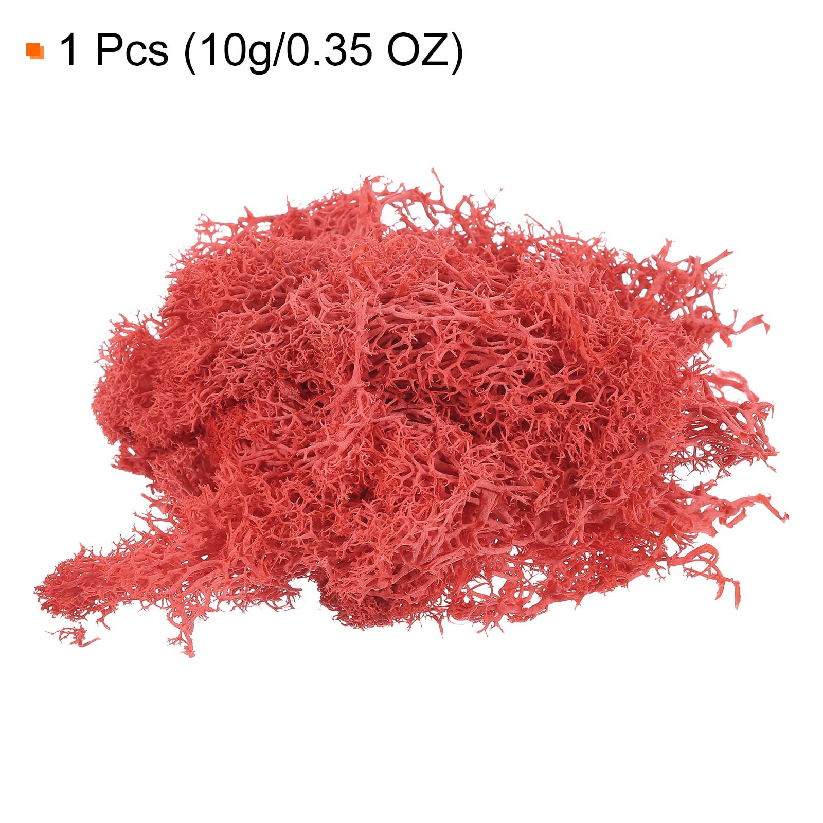 SOURCINGMAP Mousse Artificielle Artisanat Rouge Vif 10g