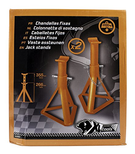 PRECISION STEEL Outils de levage chandelle 2T 266-355mm lot 2