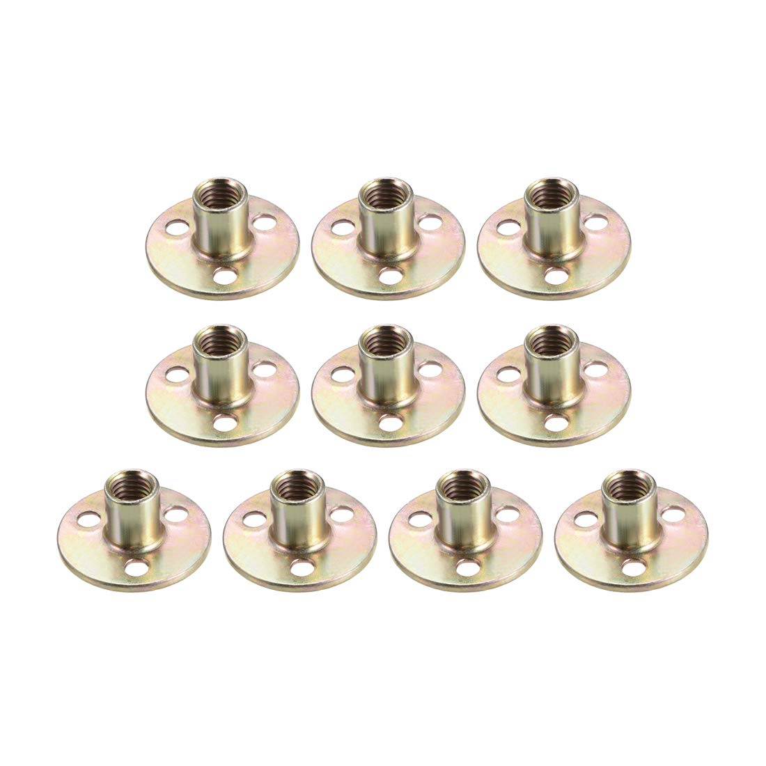 Sourcing Map Home Écrou T Bride M12x40x2.5mm 5pcs Acier