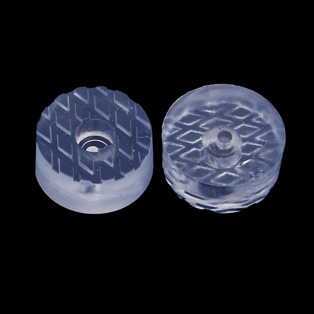Sourcing Map Home & Garden Pieds Caoutchouc 16x8mm Bleu Clair 24pcs