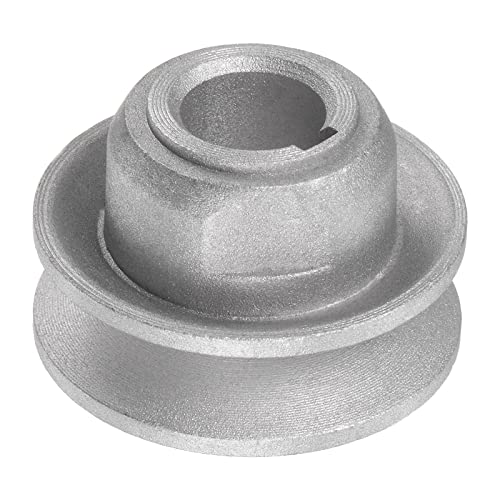 Sourcing Map Poulie moteur machine à coudre alu 45x15 mm