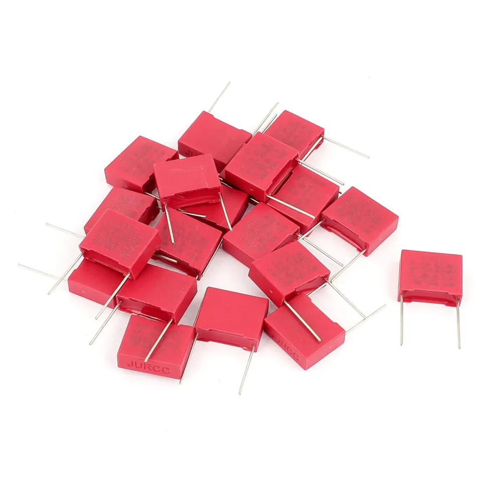 Sourcingmap X2-474K condensateur sécurité 0.47uF 310V lot 20 rouge