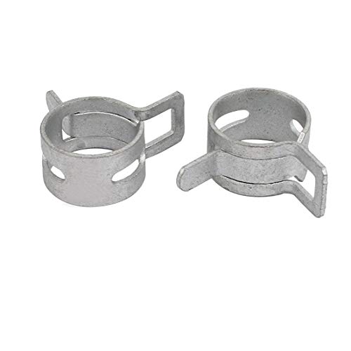 Sourcingmap Collier Serrage Ressort 12mm Lot 20pcs Acier