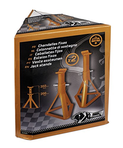 PRECISION STEEL Outils de levage chandelle 2T 266-355mm lot 2