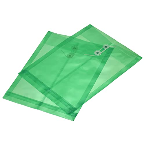 sourcing map chemise A4 verte lot 5 plastique PP