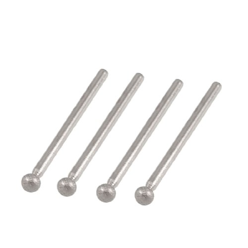 Sourcing Map 4 fraises diamant boule 5mm queue 3mm