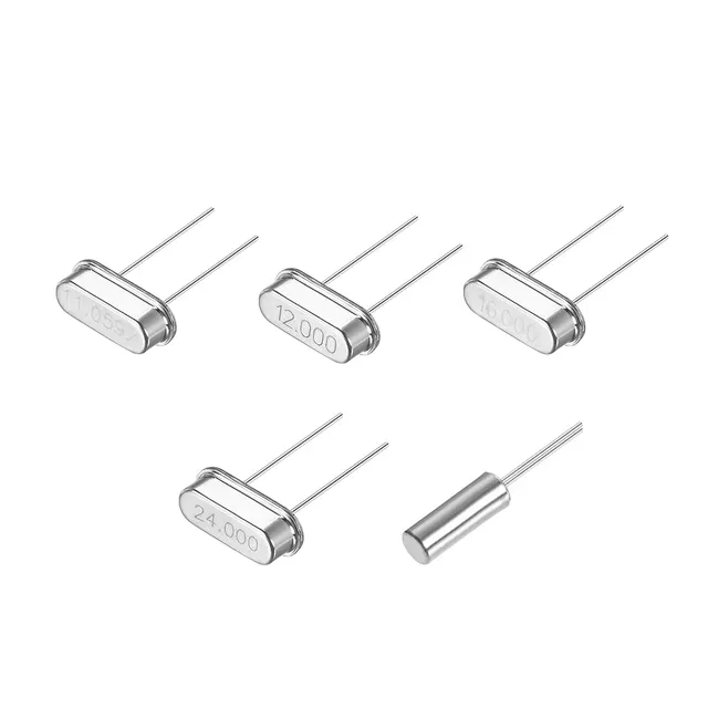 sourcing map HC-49S kit oscillateur quartz DIP 25 pièces