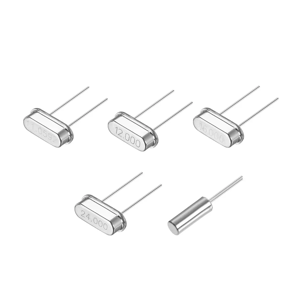 sourcing map HC-49S kit oscillateur quartz DIP 25 pièces