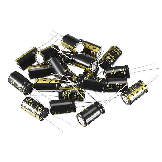 sourcing map 2200uF 10V condensateur électrolytique 10x17mm lot 20