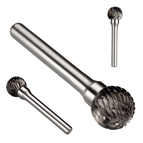 Sourcingmap Industrial fraise rotative boule carbure 14mm 9/16"