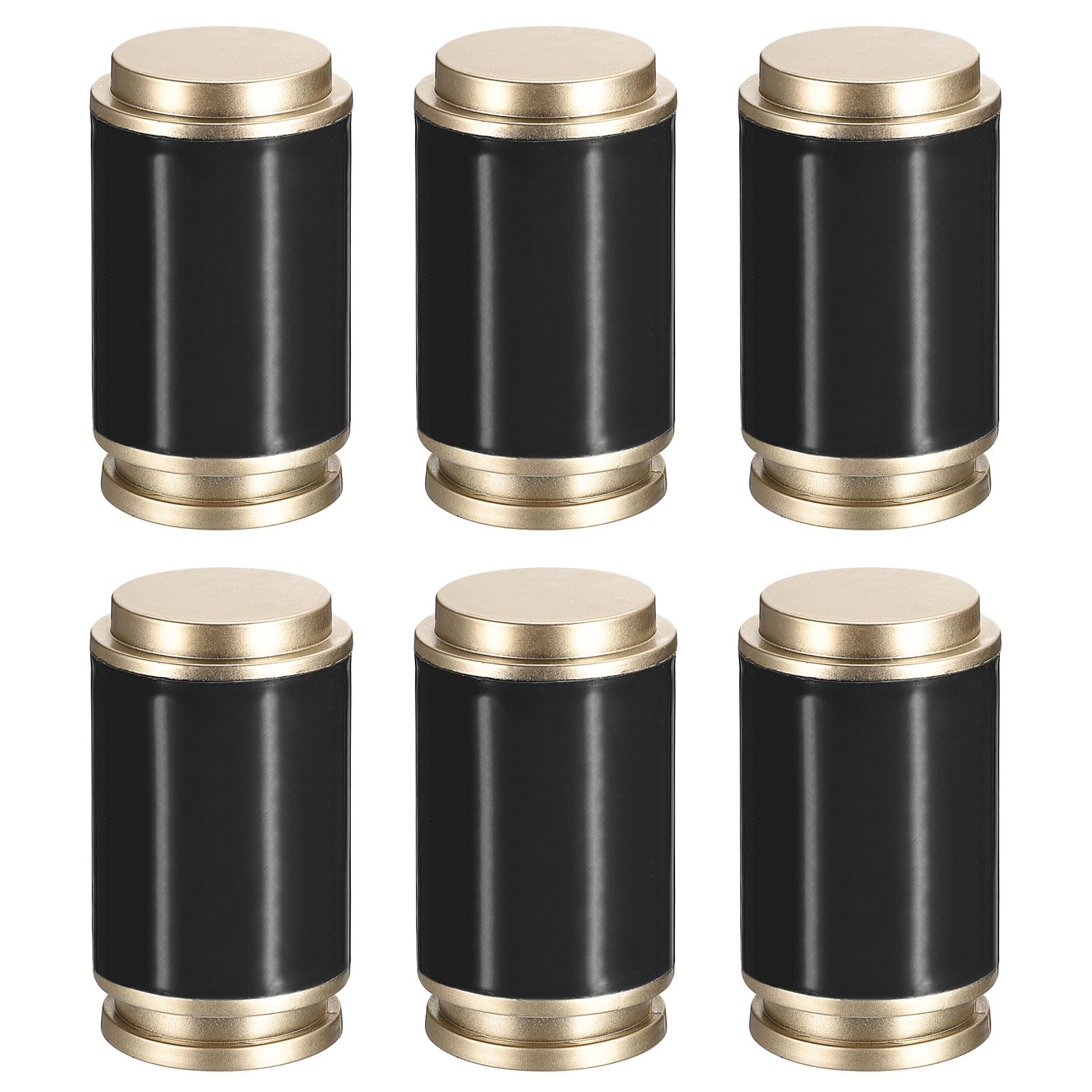 Sourcingmap 6 embouts tringle rideau noir 28-30 mm PP