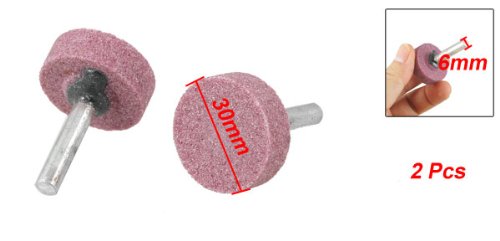 Sourcingmap Industrial pointe montée 30x10x6 mm mauve x2