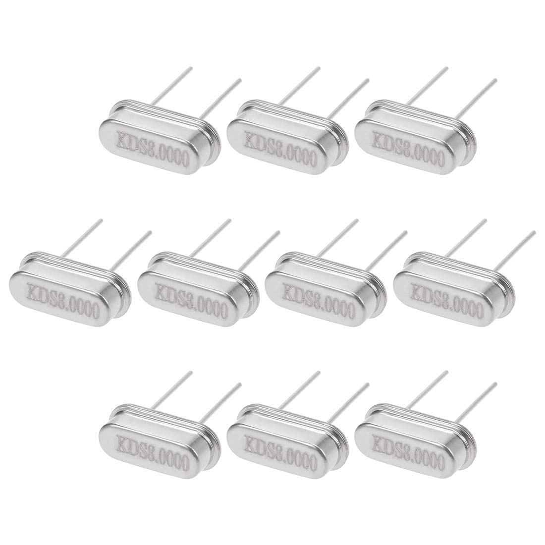 sourcing map HC-49S 8 MHz quartz oscillateur DIP 2 broches 20pF