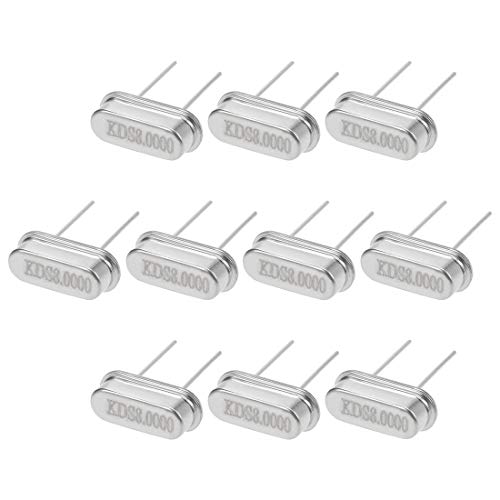 sourcing map HC-49S 8 MHz quartz oscillateur DIP 2 broches 20pF