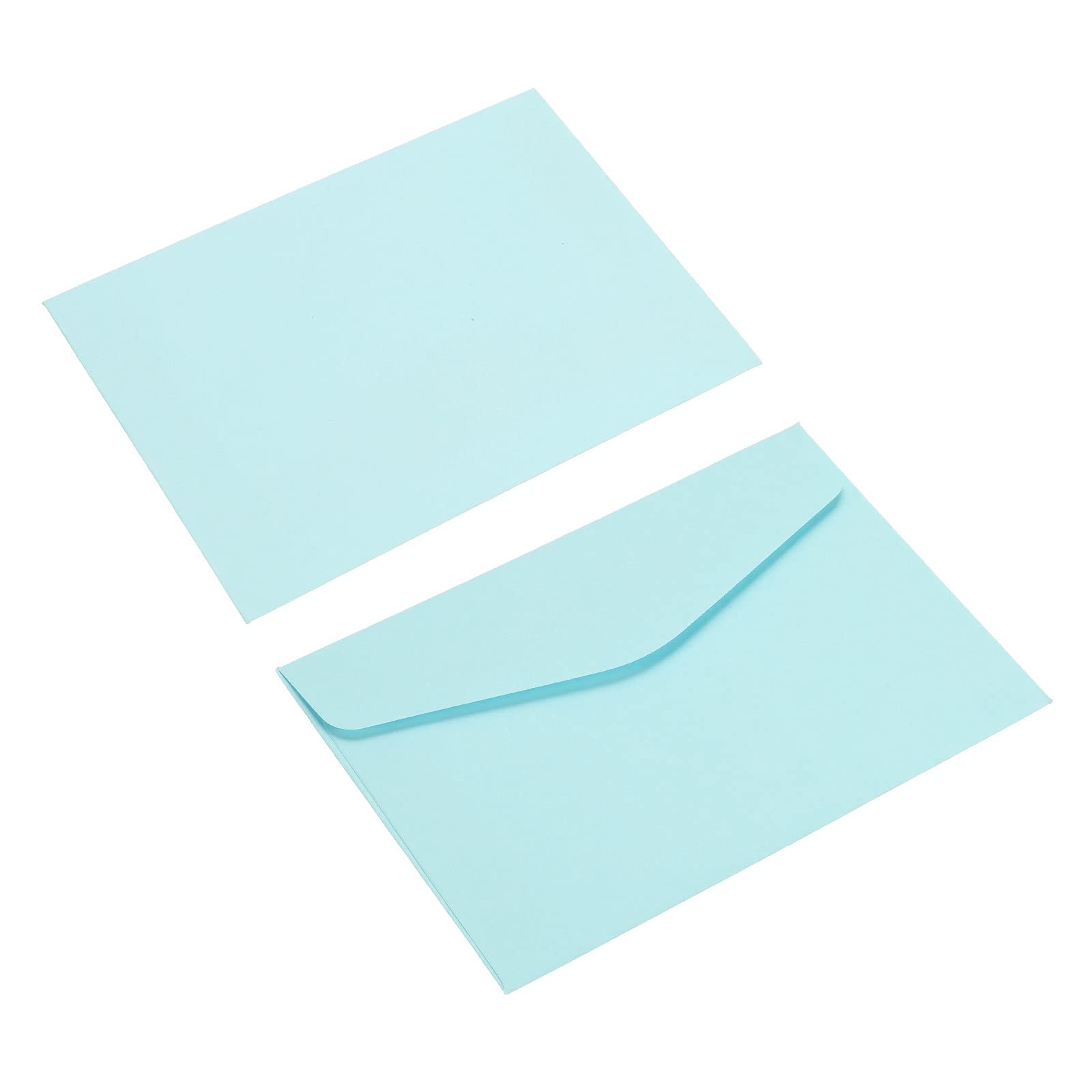 Sourcingmap mini enveloppe papier bleu clair 8,2x11,5 cm lot 100