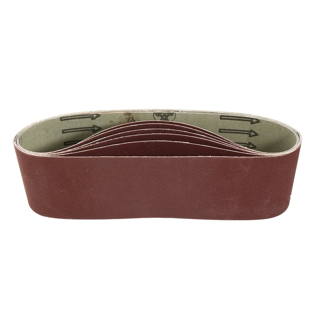 SOURCINGMAP Patins mousse ponceuse 18,7x9 cm lot 10