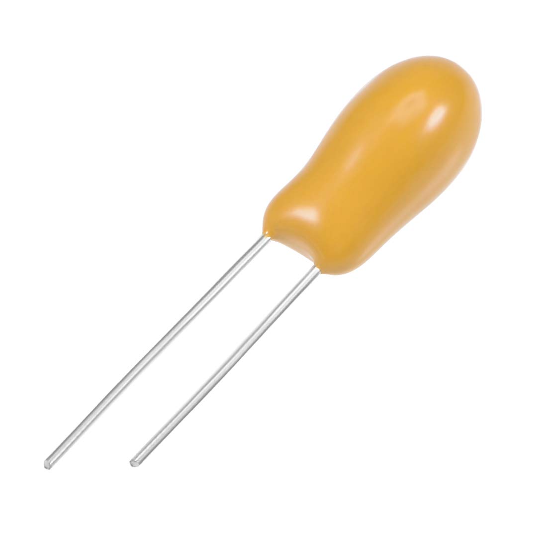 Sourcingmap Industrial 10uF 50V condensateur tantale 5 pcs jaune