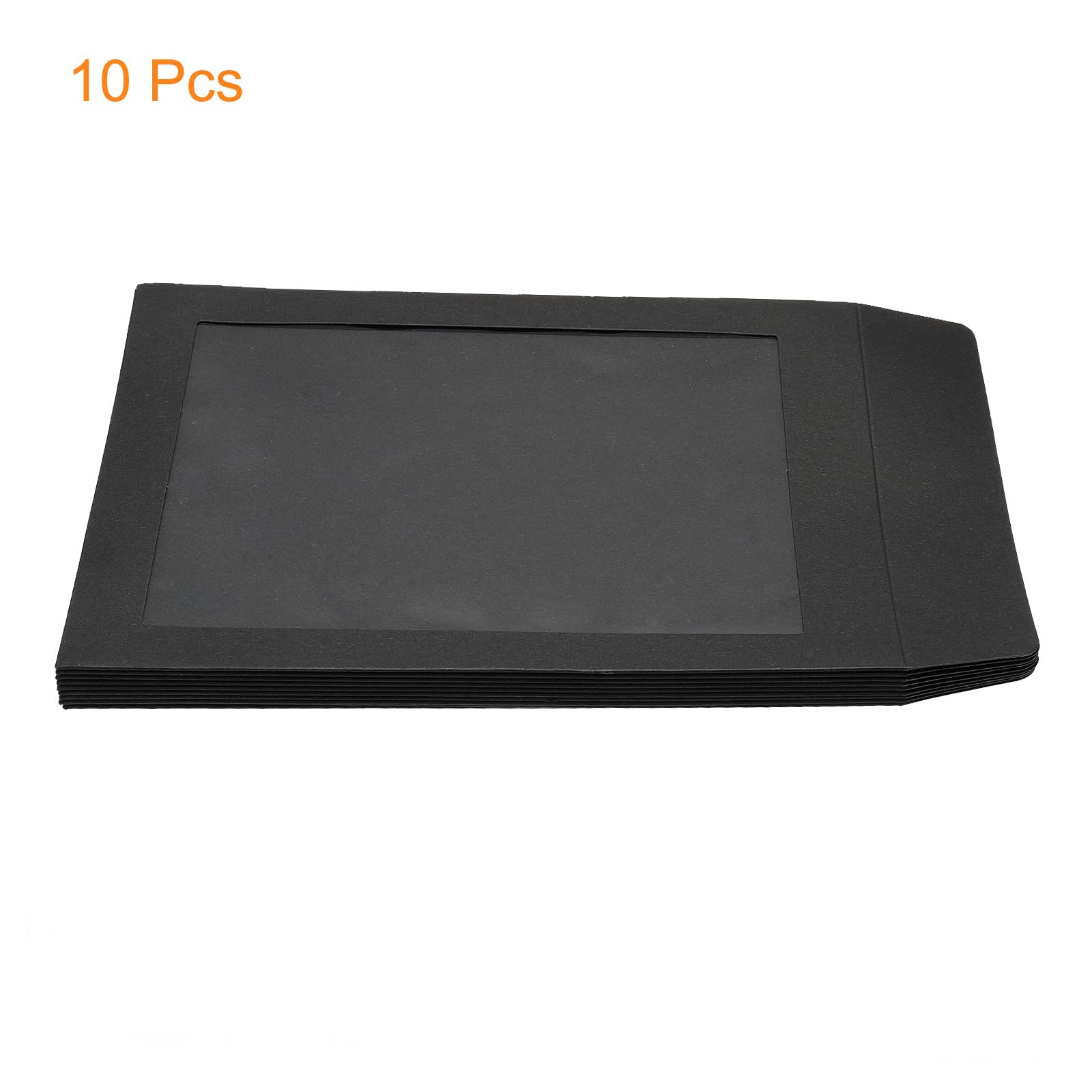 sourcing map A5 enveloppes fenêtre noires 10 pièces 22x17 cm