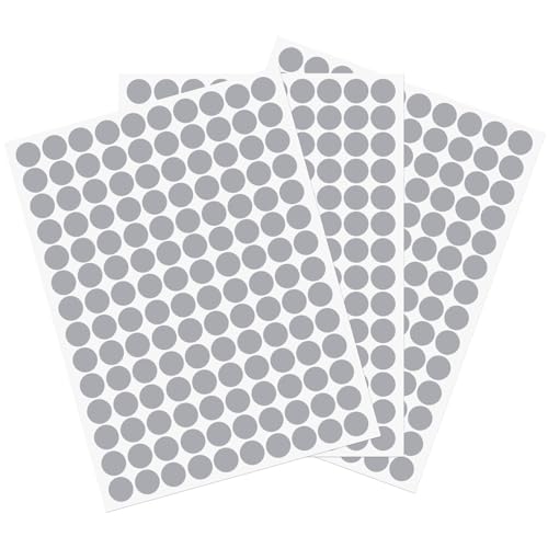 Sourcingmap Home & Garden Cache-vis adhésif 12 mm gris x420