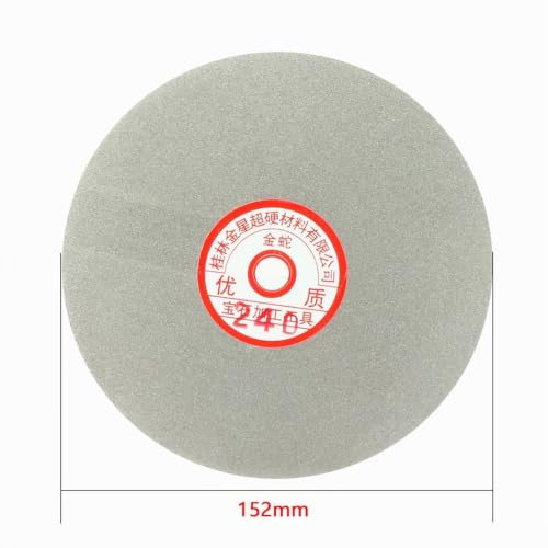 sourcing map Industrial disque diamant 15,2 cm grain 240 plat