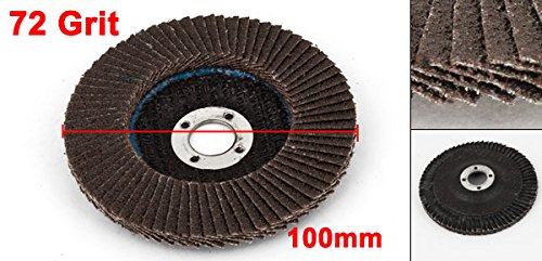 Sourcingmap Grain 72 100x16mm Disque à lamelles 1 pièce