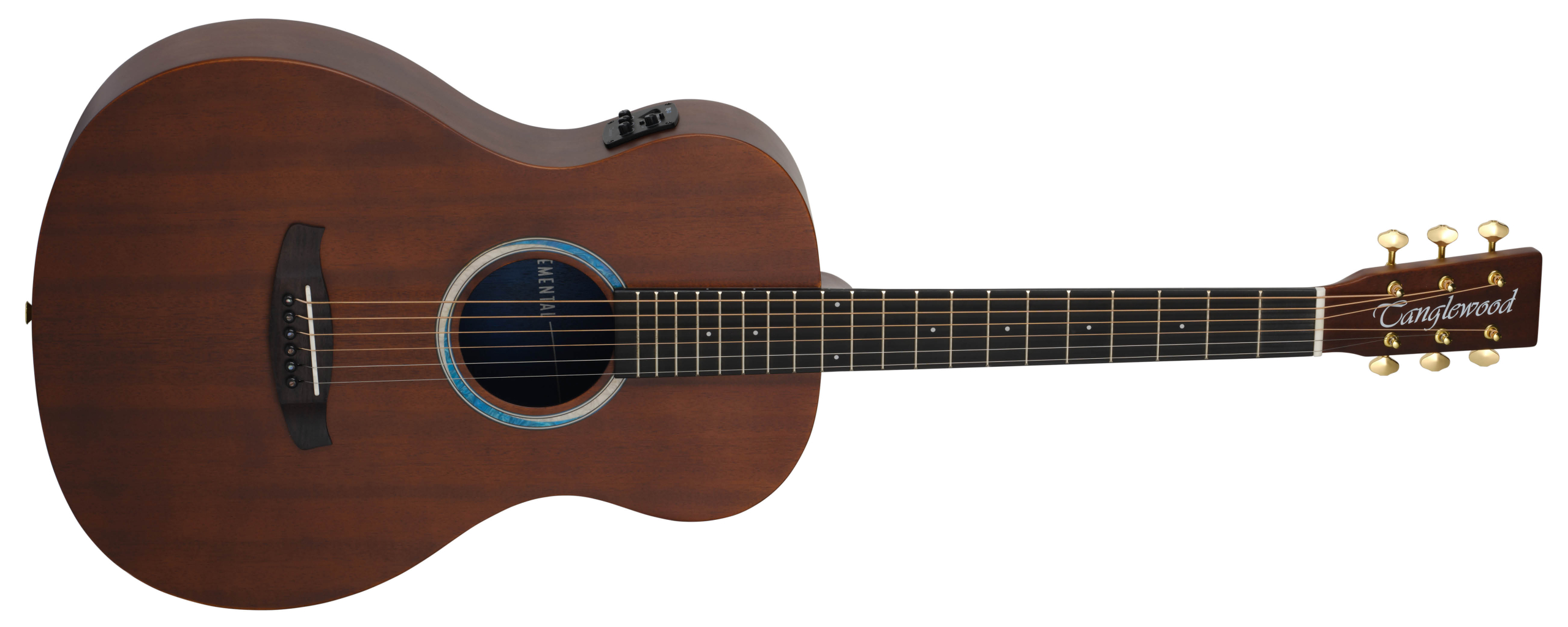 Tanglewood Elemental TE8EBL guitare folk noire