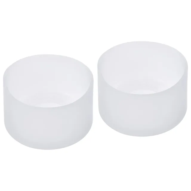 SOURCINGMAP Home & Garden protège-bouteille silicone translucide lot 2