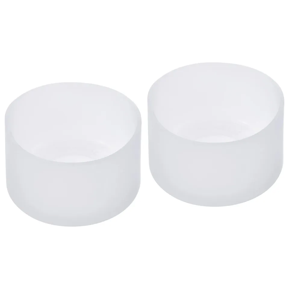 SOURCINGMAP Home & Garden protège-bouteille silicone translucide lot 2