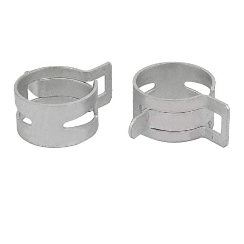 Sourcing Map Collier Serrage Ressort 19mm Lot de 10