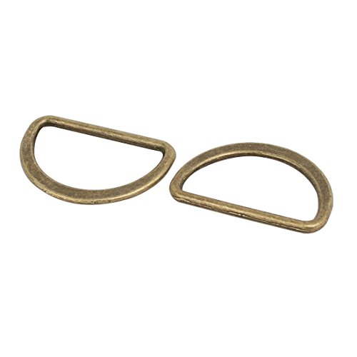Sourcingmap Home Anneau Soudé Bronze Zinc 30mm Lot 25
