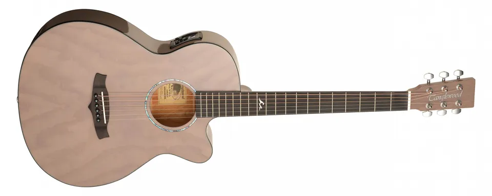 Tanglewood Azure TA4CEGY guitare folk grise électro-acoustique