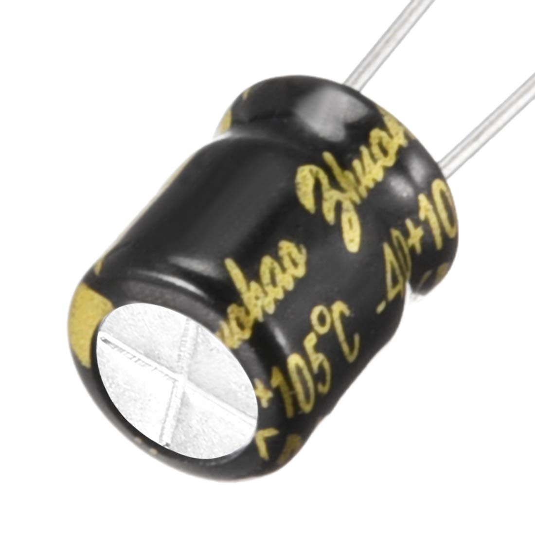 Sourcing Map Condensateur 47uF 35V 6,3x7mm x100 radial