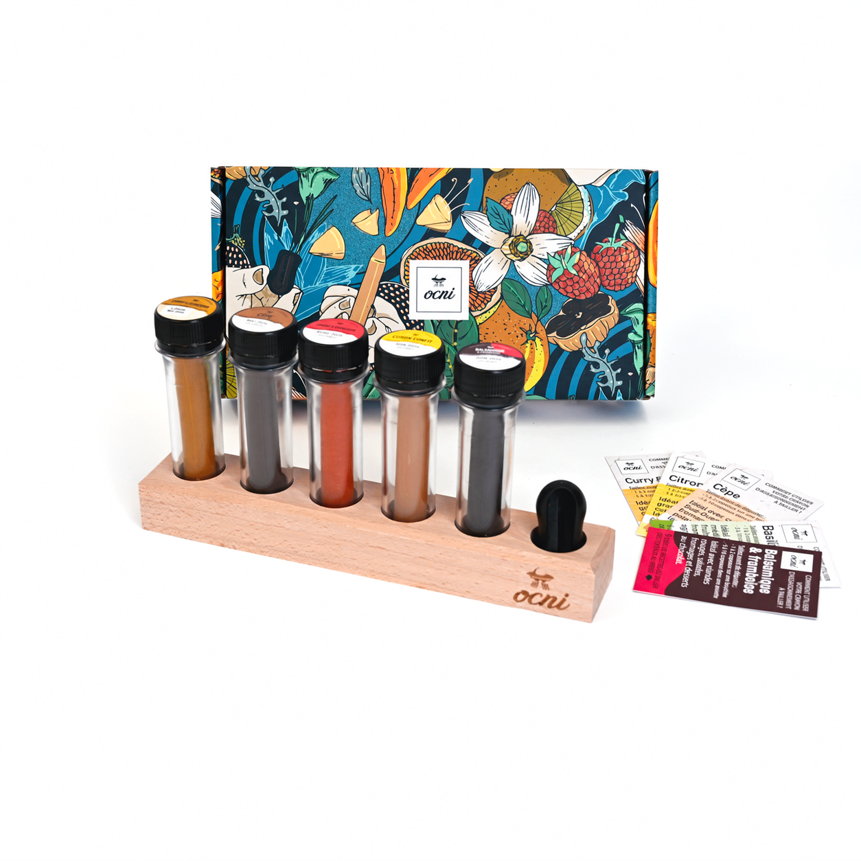 OCNI Coffrets 3 crayons Pack Cadeau 5 Crayons Assaisonnement