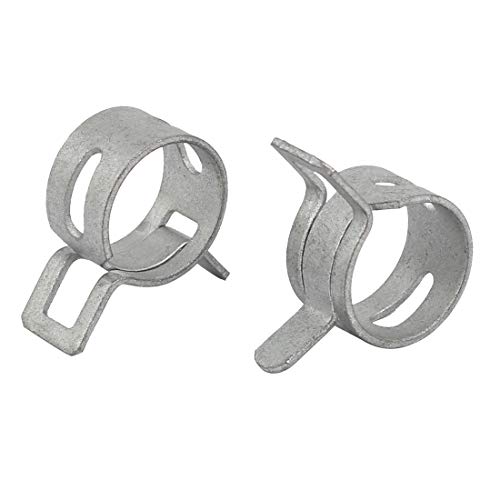 Sourcingmap Collier Serrage Ressort 12mm Lot 20pcs Acier