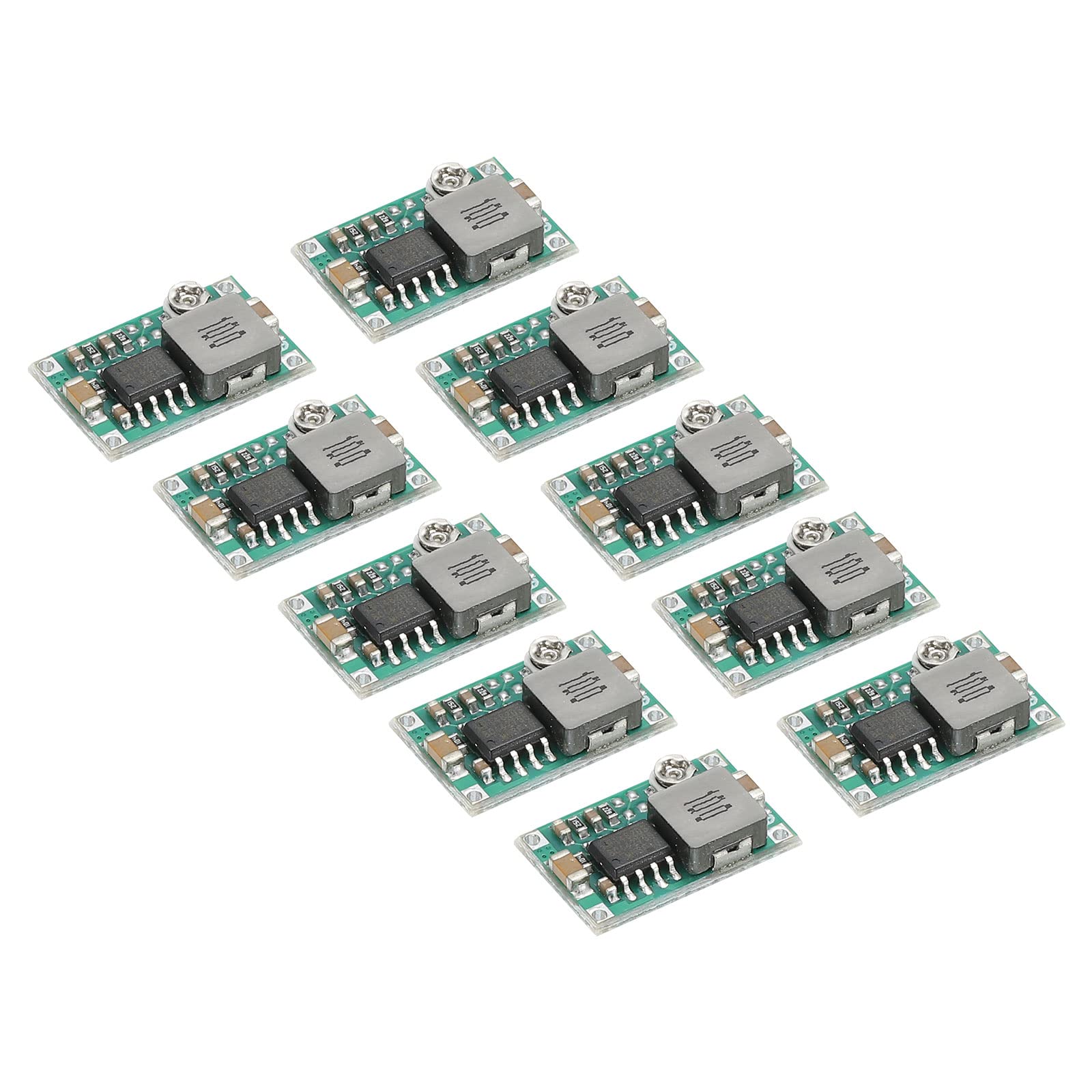 sourcing map Mini360 convertisseur DC-DC lot de 10 3A réglable