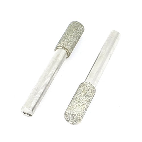 Sourcingmap Industrial Pointe Diamant Cylindrique 8mm Lot 2