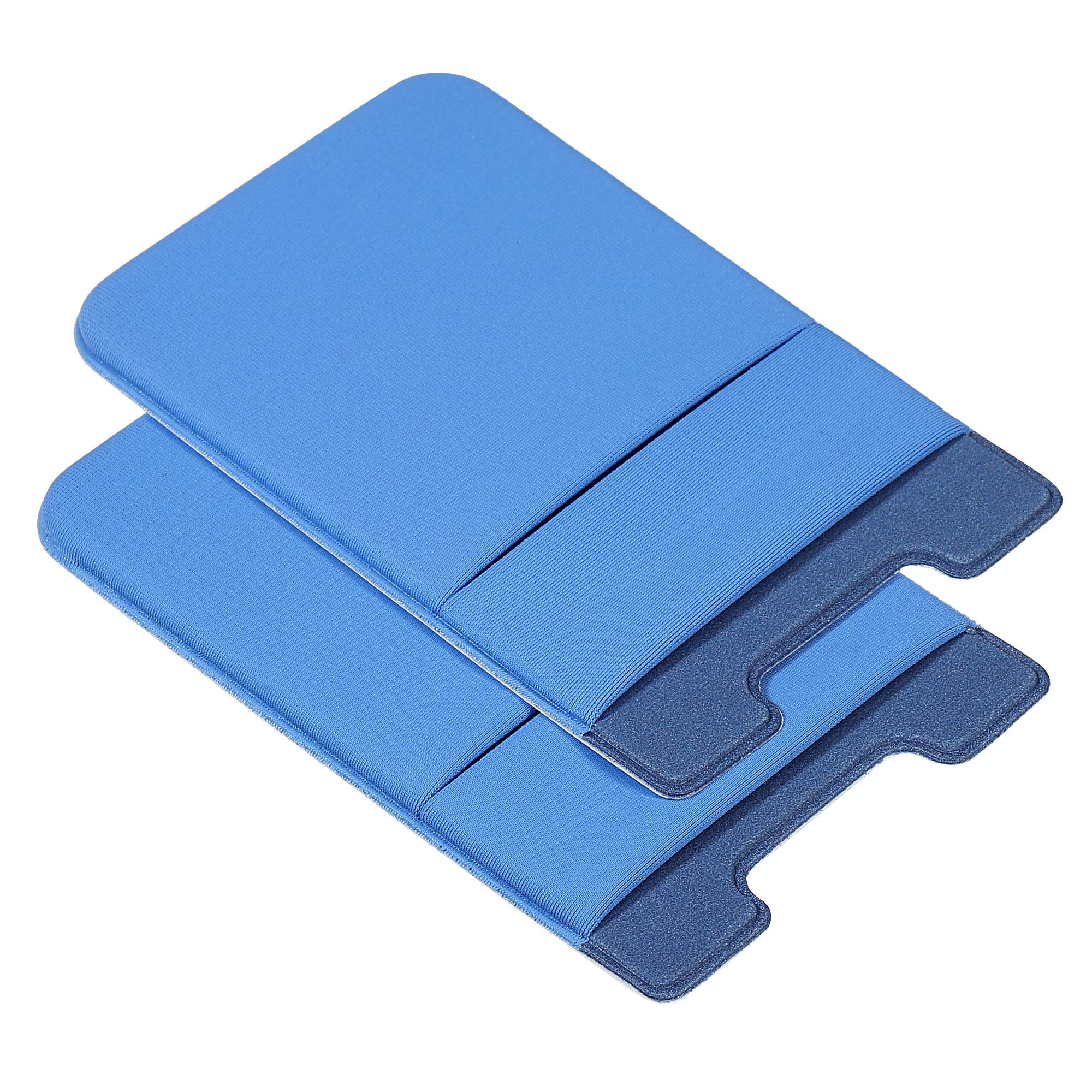 Sourcing Map Porte-Carte Téléphone Spandex 2 Pièces Bleu Foncé
