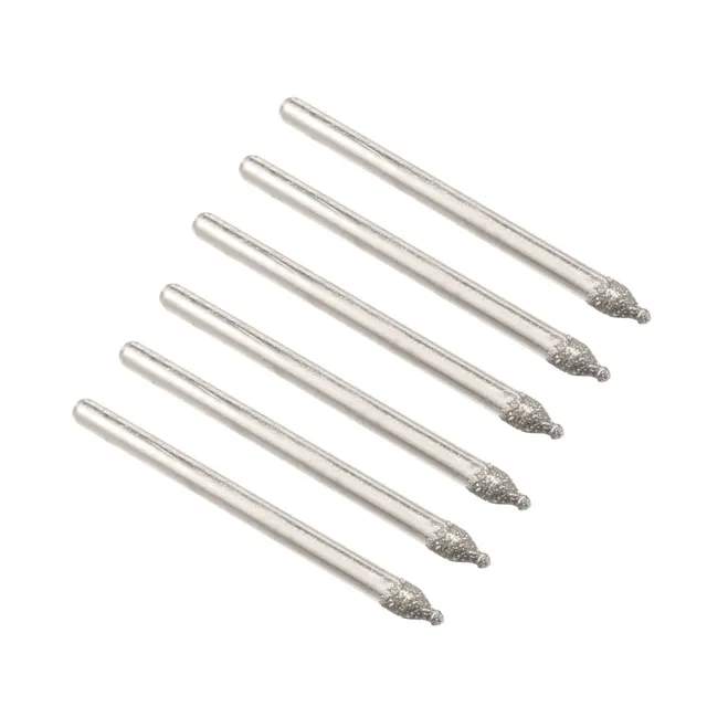 Sourcingmap Fraises Diamant Boule 1,5mm Tige 3mm Lot 30