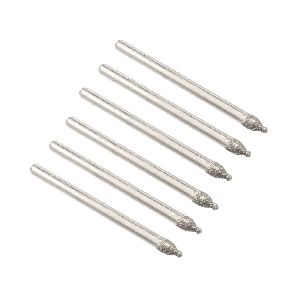 Sourcingmap Fraises Diamant Boule 1,5mm Tige 3mm Lot 30