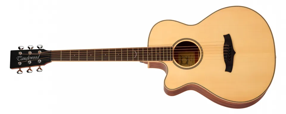 Tanglewood Premier TP4CELH guitare électro-acoustique gaucher