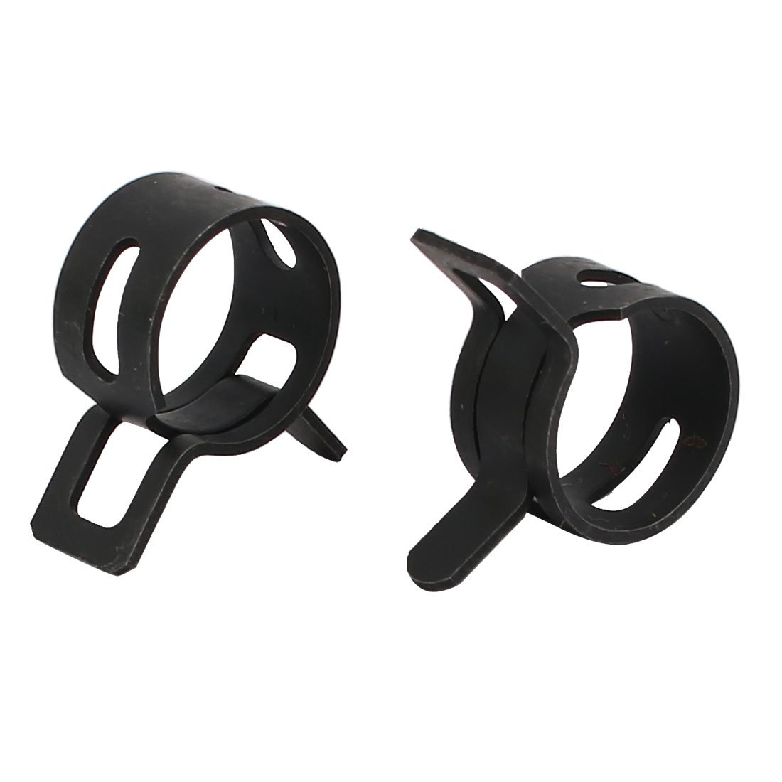 sourcingmap Collier Serrage Ressort Noir 12mm Lot 10