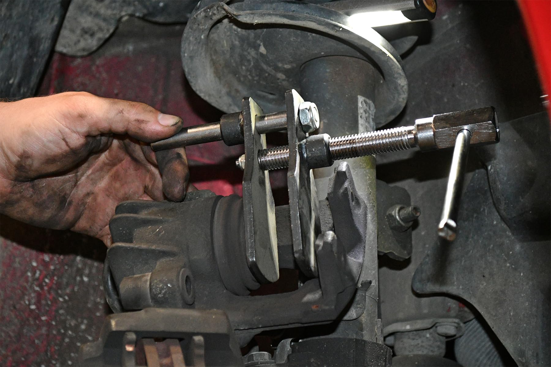Precision Steel Repousse Piston à vis outil frein